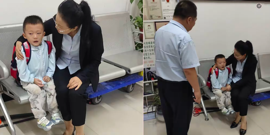 狂風(fēng)呼嘯中的暖心守護